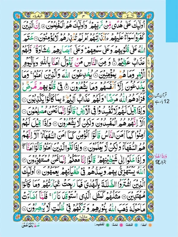 Holy Quran with Maroon Shaneel Glass Box Perfumed Tajweedi Art Paper Pakistan